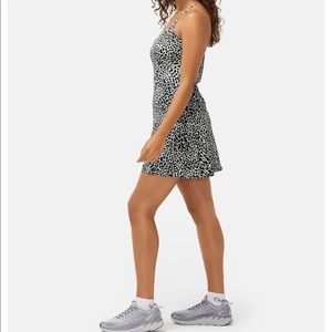 Outdoor Voices Exercise Dress Snow Leopard